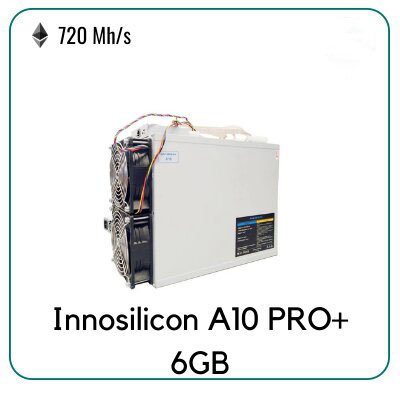 Innosilicon A10 Pro+ 720MH/S